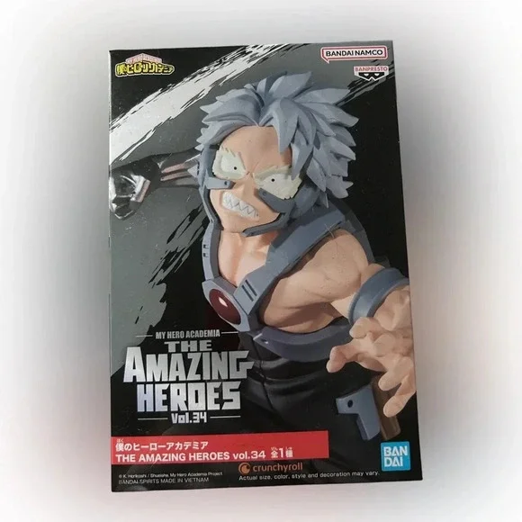 NEW IN BOX! My Hero Academia THE AMAZING HEROES vol. 34 Set Tetsutetsu - Picture 1 of 4